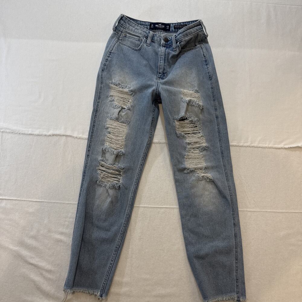 Hollister Jeans Women's 3R W26 L27 Ultra High Rise Super Skinny Ripped